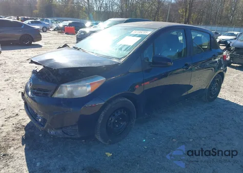 2013 Toyota Yaris Le from USA, damaged, VIN JTDKTUD35DD560784